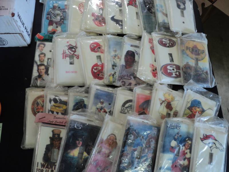 lot 328 image: 30 Assorted Light Switch Covers...