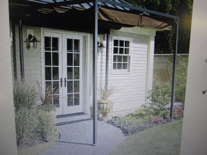 Retractable Awning Gazebo open box ...