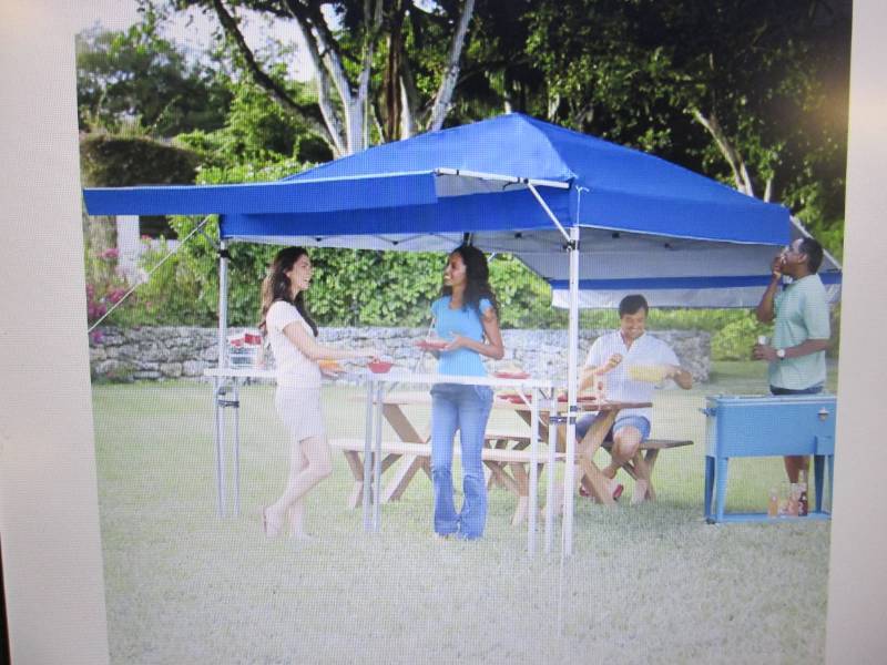Gazebo with Awnings open box Retail...