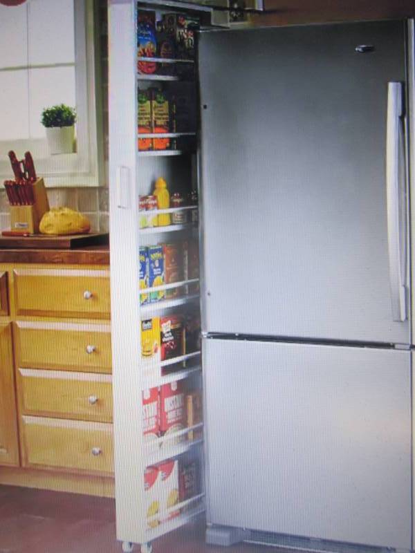 Rolling Pantry open box Retail $109...