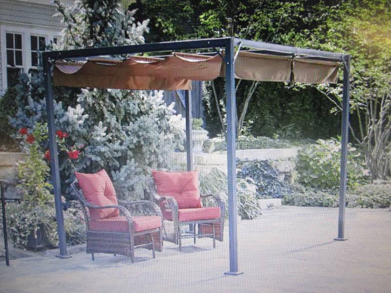 Retractable Awning Gazebo open box ...