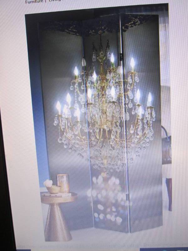 Chandelier Screen open box Retail $...
