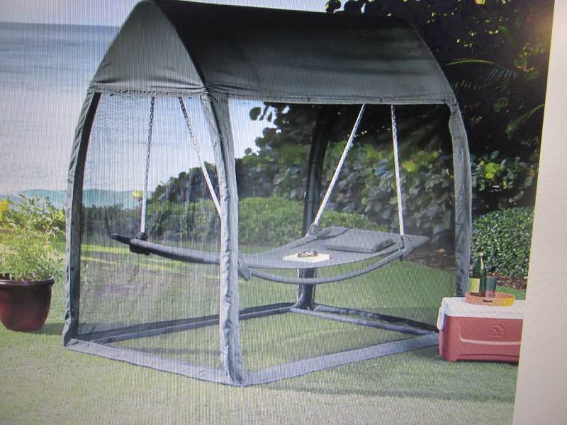 Hammock with Canopy open box Assemb...