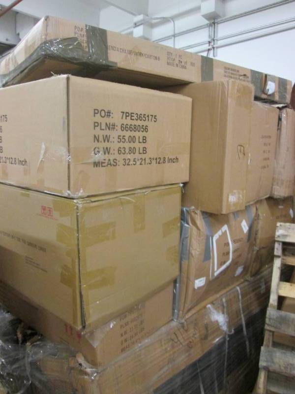 Pallet of Furniture Damaged or Mis...