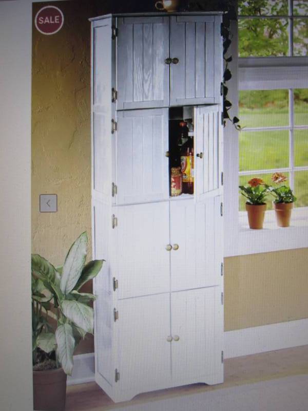 8 Door Wall Cabinet open box Retail...