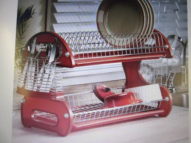 2-Tier Dish Rack open box Retail $3...
