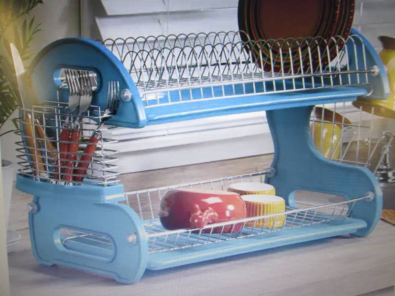 2-Tier Dish Rack open box Retail $3...