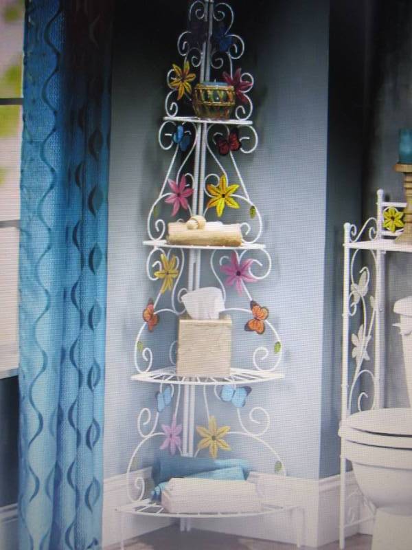 Butterfly Corner Shelf open box Ret...