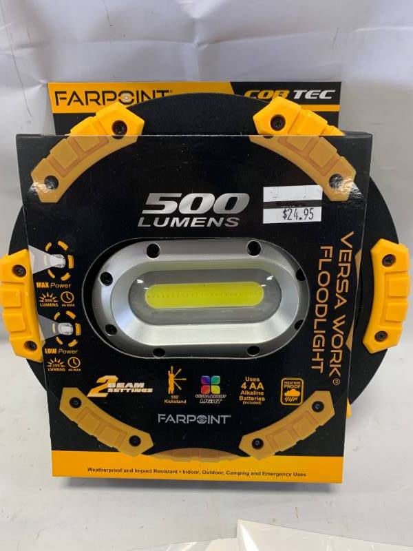 lot 55 image: Versa Work Floodlight with COB Technology (brighter then LED)