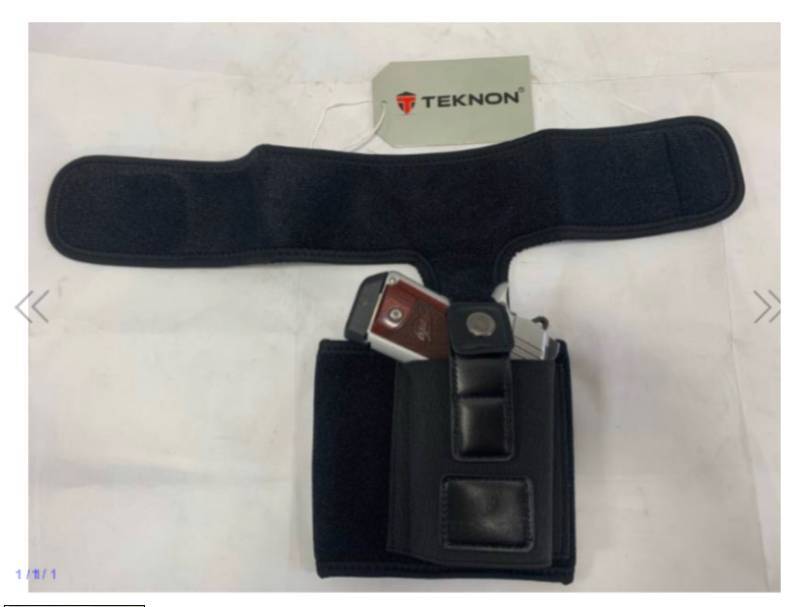 lot 92 image: Brand New Teknon Concealed Carry Gun Ankle Holster