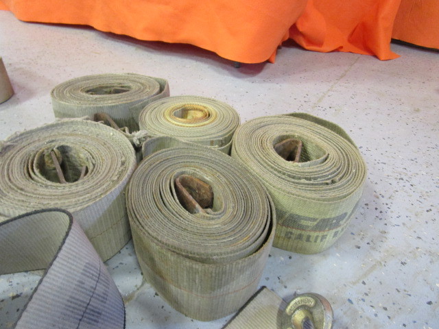 lot 47 image: (5) Semi Straps (1) Chain Strap
