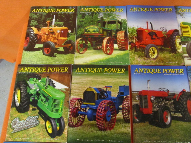lot 124 image: Antique Power Magazine Sept 2010 to Aug 2014