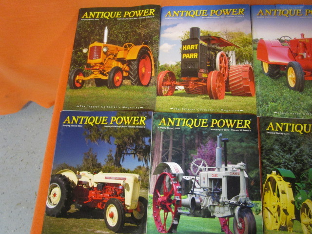 lot 125 image: Antique Power Magazine Sept 2014 to Oct 2018