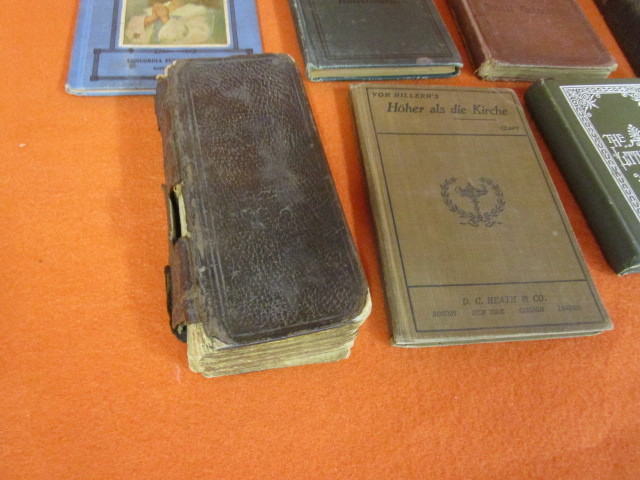 lot 127 image: Vintage Religious Books (some are written in German)