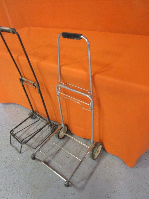 lot 147 image: (2) Luggage Carts