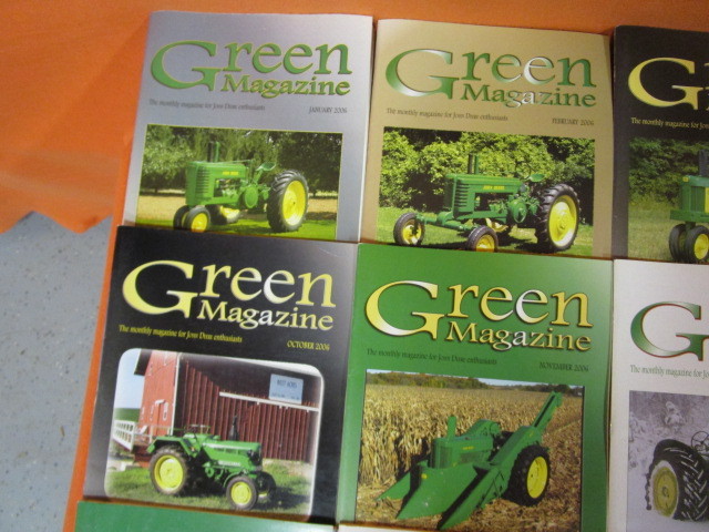 lot 149 image: Green Magazine Jan 2006 to Sept 2008