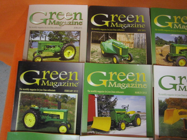 lot 151 image: Green Magazine June 2011 to Jan 2014