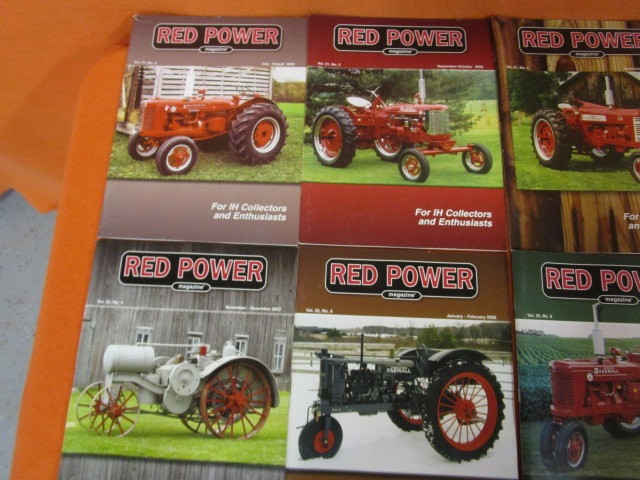 lot 154 image: Red Power Magazine July 2006 to June 2010