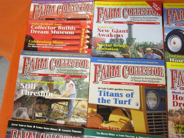 lot 160 image: Farm Collector Magazine July 2003 to April 2006