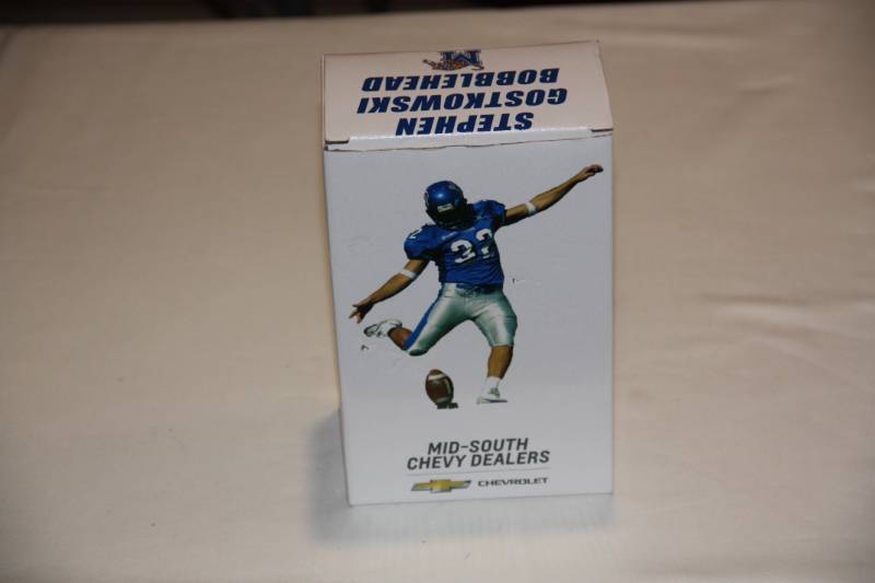 Memphis Tigers Stephen Gostkowski Bobblehead