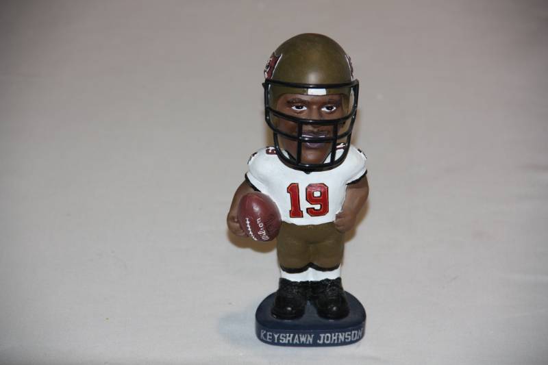 Tampa Bay Buccaneers Keyshawn Johnson Bobblehead