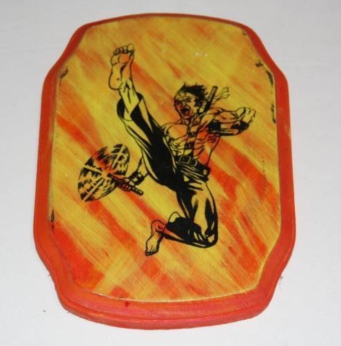 GI Joe Quick Kick Custom Wooden Plaque Art Piece