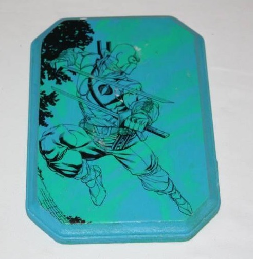 GI Joe Storm Shadow Custom Wooden Plaque Art Piece