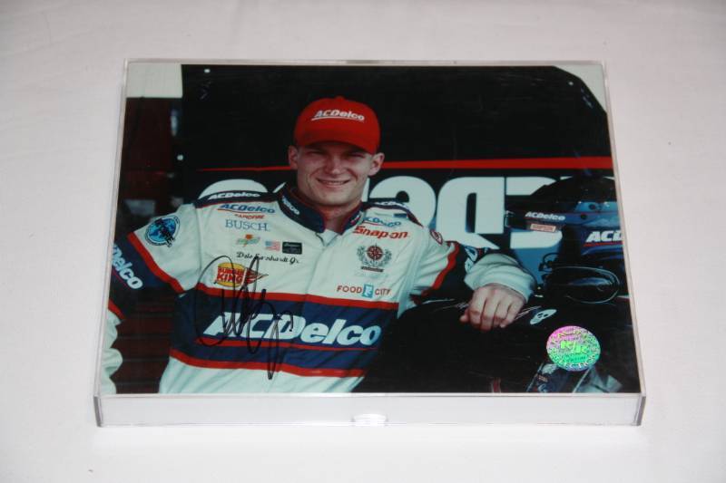 Dale Earnhardt Jr 8x10 Photo Auto AC Delco