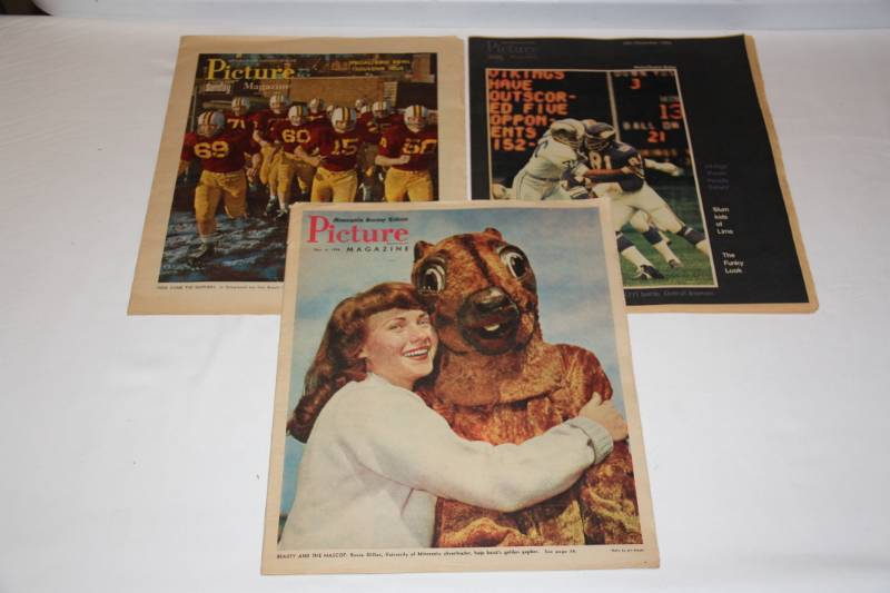 Minneapolis Tribune Picture Magazine Lot  3 Items