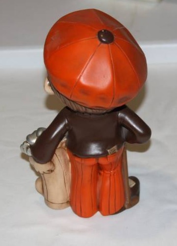Vintage Golf Golfer Garden Statue 10 Inch