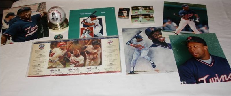 Kirby Puckett Resale Lot  11 Items