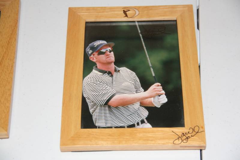 David Duvall Laserwave Framed Photo Auto