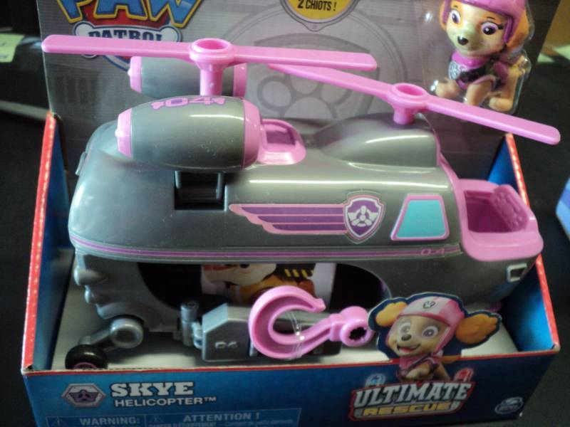 lot 60 image: Paw Patrol Skye Helicopter...
