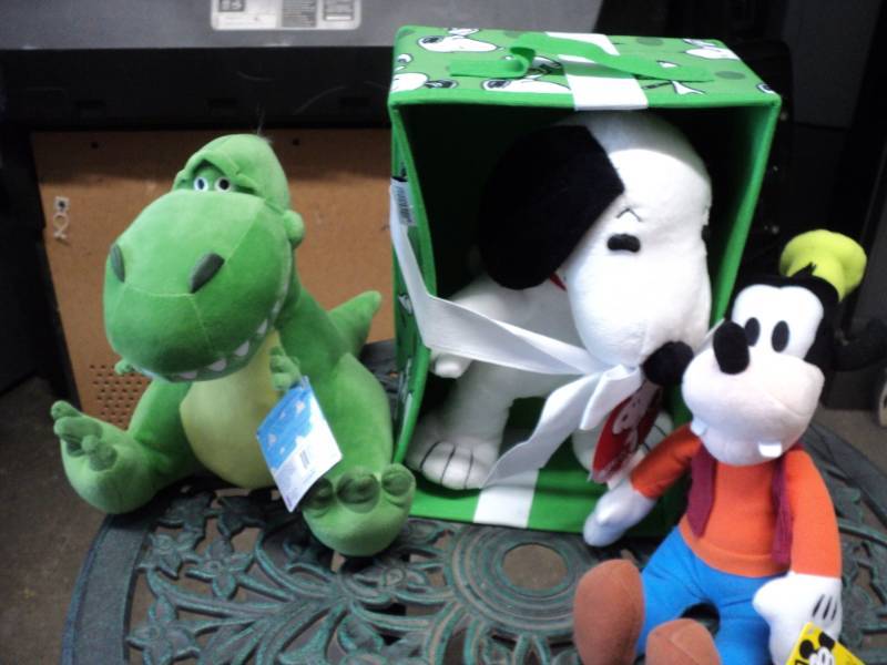 lot 80 image: Snoopy, Toy Story, and Goofy...