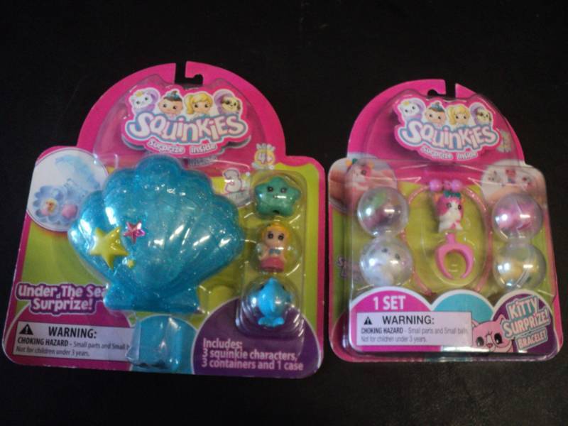 lot 86 image: Set of 2 Squinkies- new dated 2010...