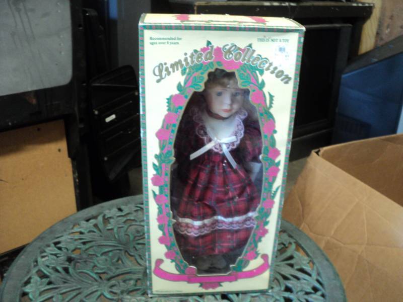 lot 103 image: Limited Collection Porcelain Doll...