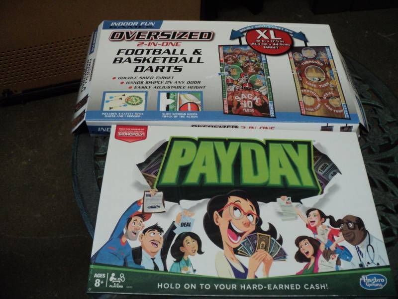 lot 111 image: Double Sided Target Mat and Payday ...