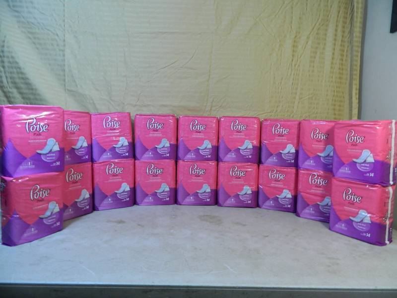 lot 20 image: 252 New Poise Pads