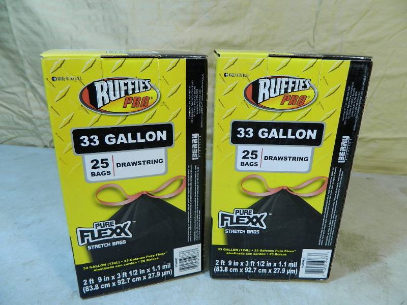 lot 24 image: 50 New Garbage Bags