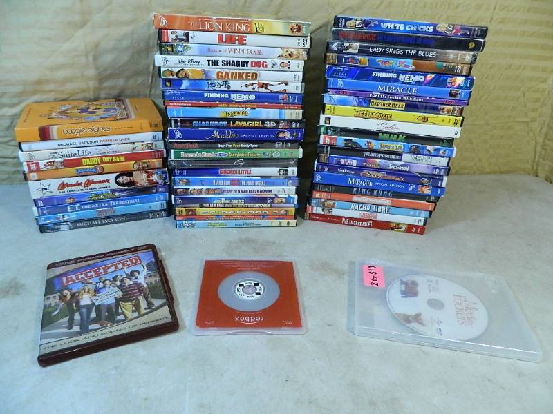 lot 44 image: 56 Assorted DVDs
