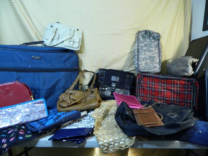 lot 60 image: Luggage, Purses, Bags, and More