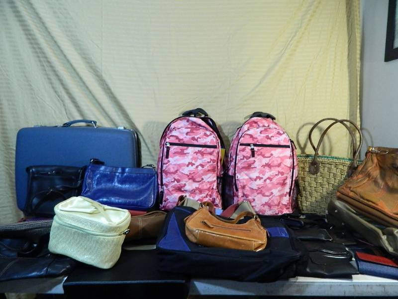 lot 74 image: 2 New Rolling Backpacks Full of School Supplies and More