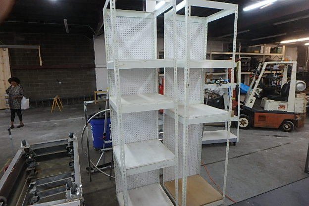lot 82 image: Pair of 8ft Racking