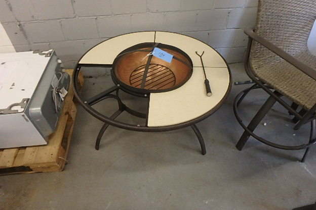 lot 104 image: Fire pit Table