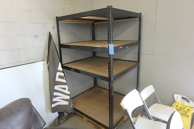 lot 109 image: One Section Medium Duty Racking
