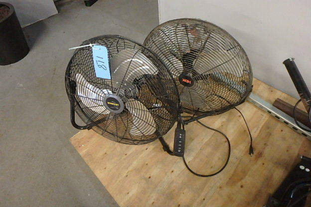 lot 118 image: Two Fans