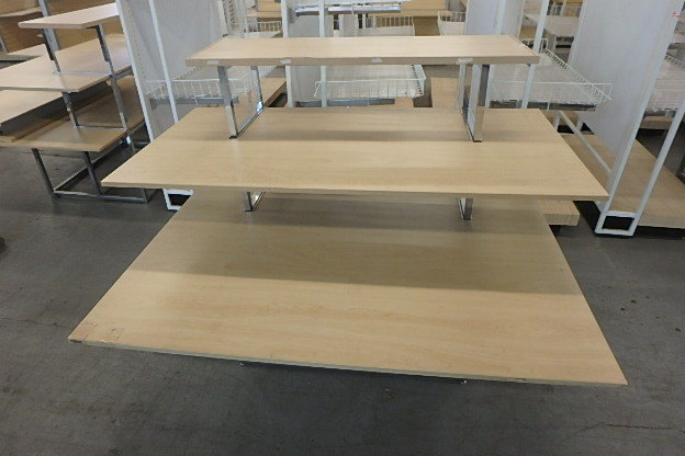 lot 124 image: Two Display Tables
