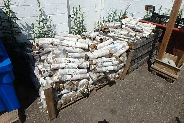 lot 163 image: Lot of Birch Fire Wood