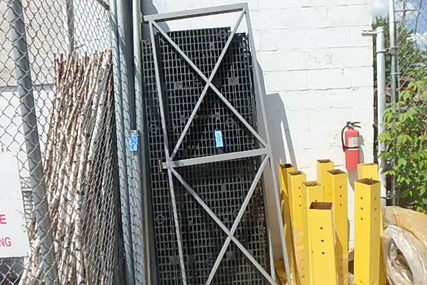 lot 169 image: Lot of Black Plastic Barrier