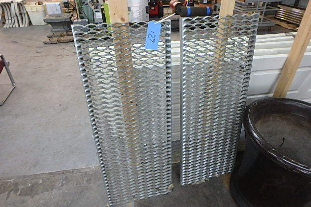 lot 179 image: Two Expanded Steel Sections